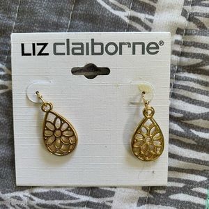 Gold Liz Clairborne earrings